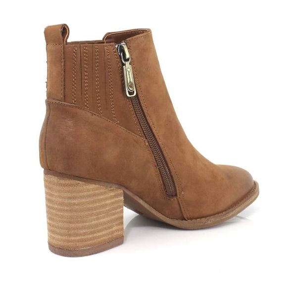 Blondo Noa Suede Weatherproof Ankle Booties Size 10 M - Picture 8 of 16